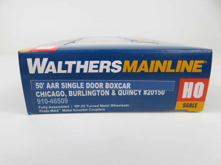 Walthers Mainline 910-46509 HO Scale 50' AAR Single Door Boxcar CB&amp;Q Burlington image 2
