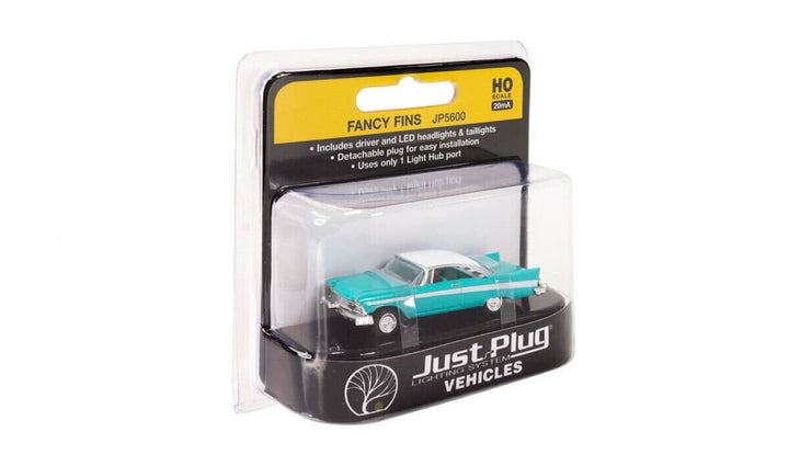 Woodland Scenics JP5600 HO Scale Just Plug Fancy Fins Lighted NIB image 1