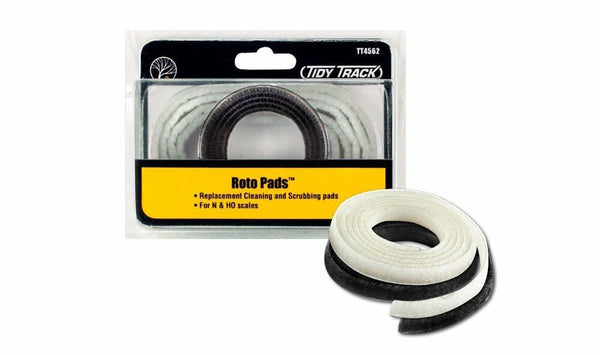 Woodland Scenics Part #TT4562 HO/N Scale Tidy Track Roto Wheel Cleaner Pads image 0