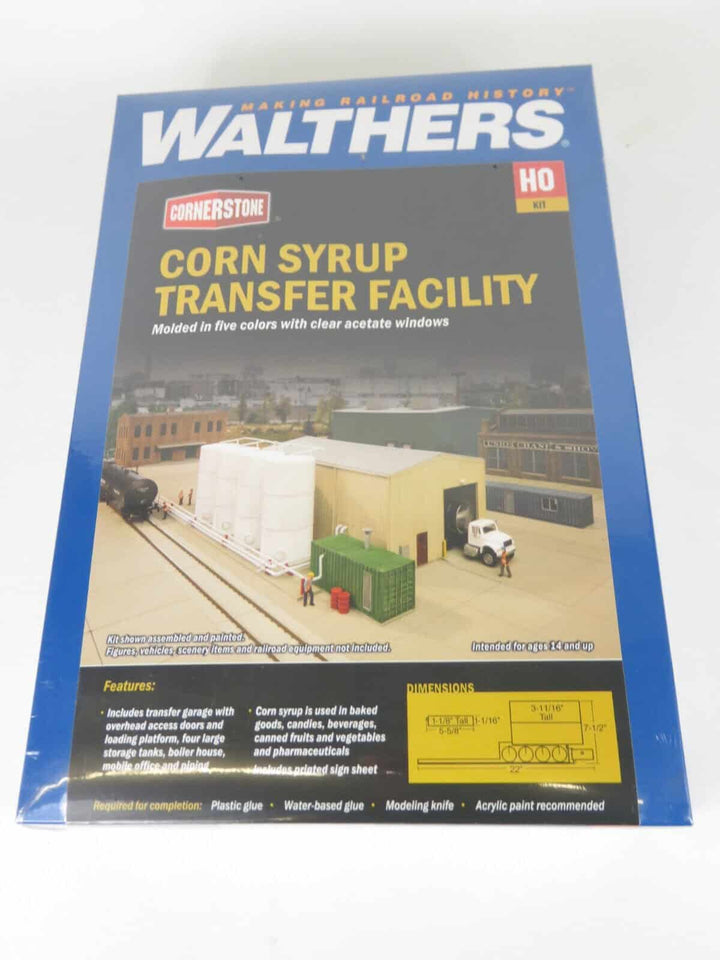 Walthers Cornerstone 933-4181 HO Scale Corn Syrup Transfer Transload Facility image 4