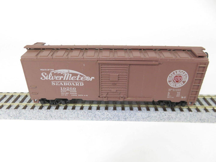 Athearn Blue Box HO Scale 40' Boxcar Seaboard Railway Silver Meteor Kadee's image 2