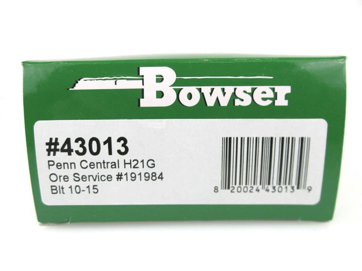 Bowser 43013 HO Scale H21G 4-Bay Hopper Penn Central Ore Service PRR #191984 image 2
