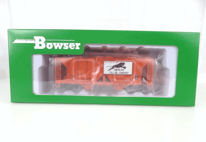 Bowser #43242 HO Scale 70-Ton 2-Bay Covered Hopper American Colloid Company 3103 image 1