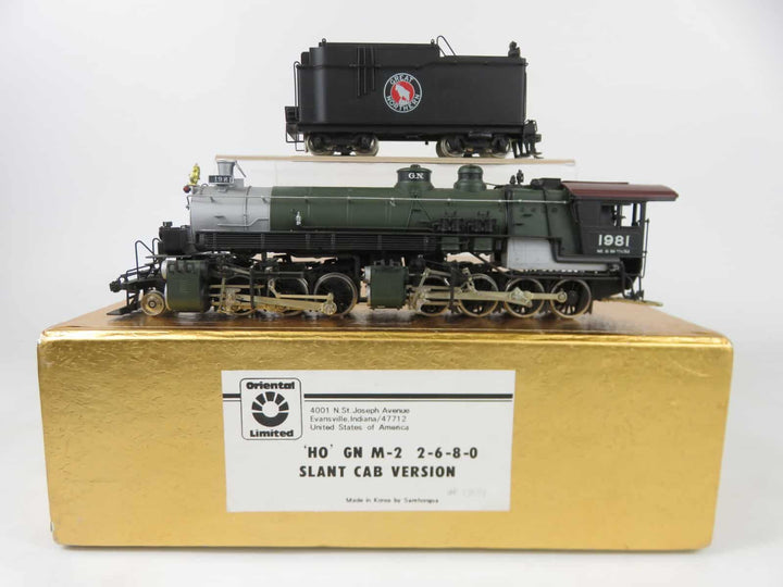 Oriental Limited Brass HO Scale GN Great Northern 2-6-8-0 M-2 Steam Locomotive image 1