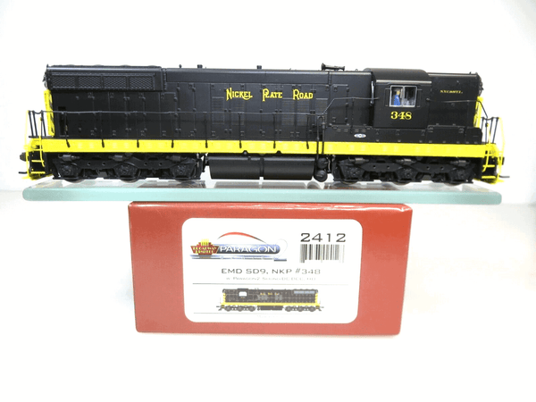 Broadway Limited BLI 2412 HO NKP Nickel Plate Road EMD SD9 Locomotive DCC/Sound image 0