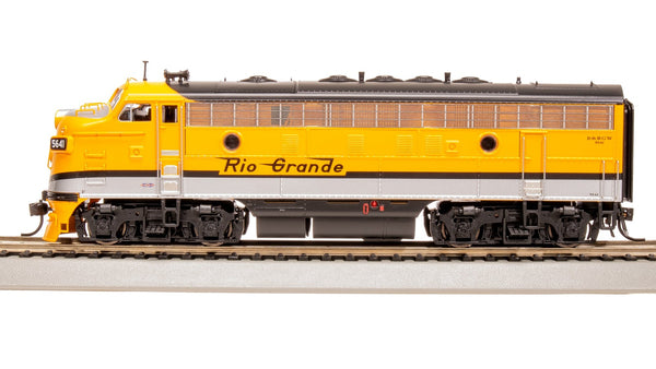 Broadway Limited 8203 HO EMD F7A D&RGW Rio Grande Locomotive DCC/Paragon 4 Sound