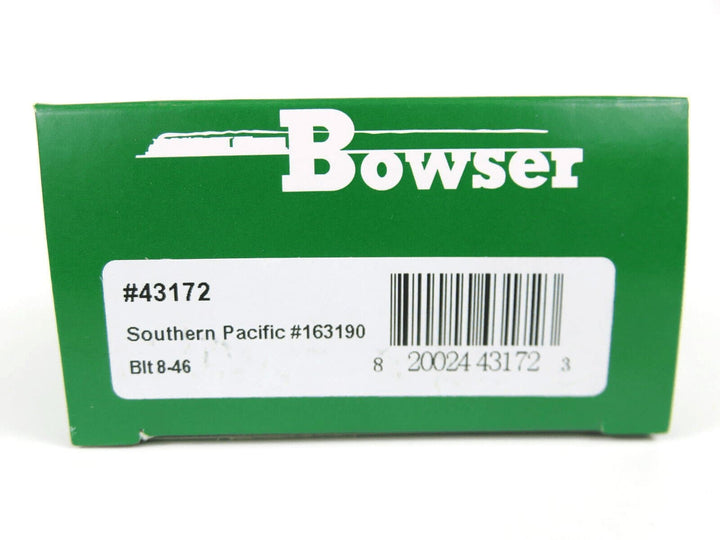 Bowser #43172 HO Scale 40' Boxcar SP Southern Pacific Railroad #163190 image 2