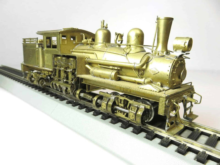 Pacific Fast Mail Brass HO Scale Class B 2-Truck Shay Geared Logging Locomotive image 4