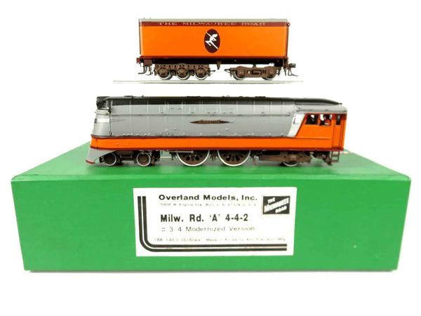 Overland Models OMI-1463 Brass HO Milwaukee Road 'A' 4-4-2 Locomotive Pro-Paint image 0