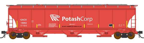Intermountain 472117-02 HO Scale Potash Corp. Trinity 5161 Cu. Ft. Hopper