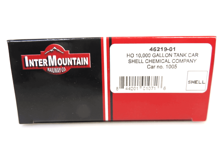 Intermountain 46219-01 HO ACF Type 27 10,000 Gallon Tank Car Shell Chemical Co. image 2