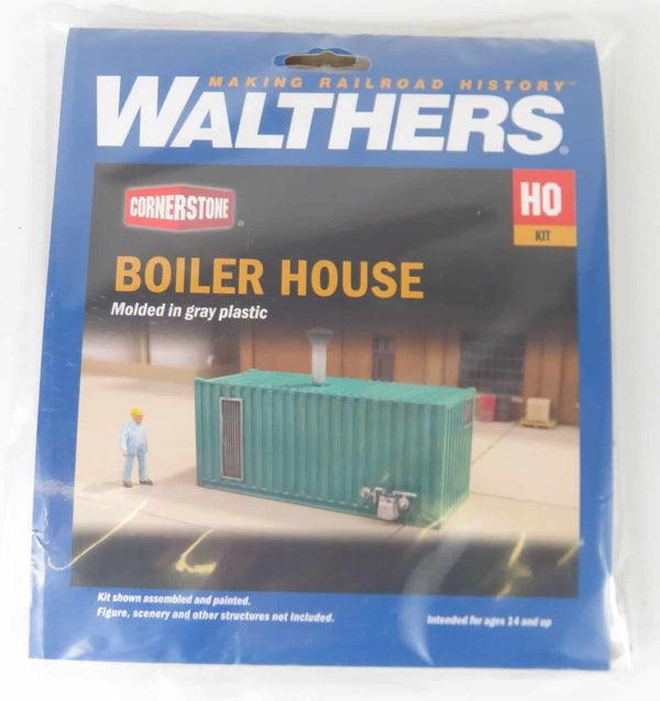 Walthers Cornerstone 933-4182 HO Scale Boiler House Transload Facility Kit NIB image 0