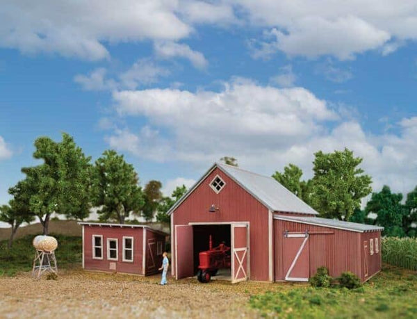 Walthers Cornerstone #933-3346 HO Scale Chicken Coop and Sheds Kit image 0
