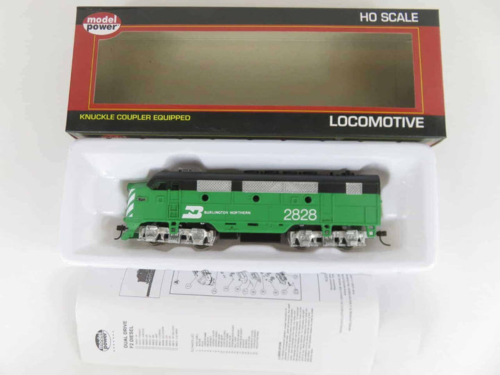 Model Power 96805 HO Scale BN Burlington Northern EMD F2-A Diesel Locomotive image 2