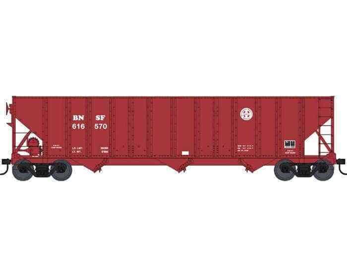 Bowser #42867 HO Scale 100-Ton Hopper BNSF Circle Cross #616418 NIB image 1