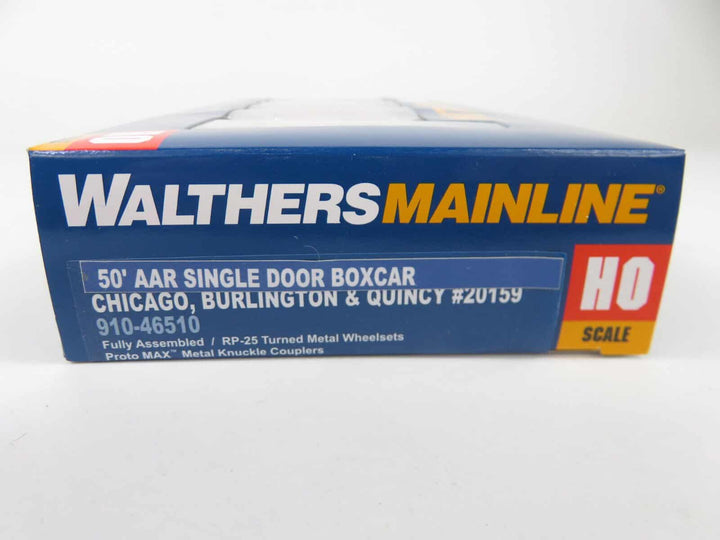 Walthers Mainline 910-46510 HO Scale 50' AAR Single Door Boxcar CB&amp;Q Burlington image 1