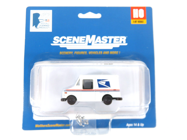 Walthers SceneMaster 949-12253 HO Scale USPS Mail Truck LLV Modern Scheme