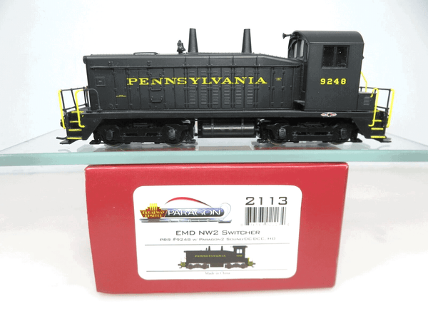 Broadway Limited BLI 2113 PRR Pennsylvania EMD NW2 Diesel Locomotive DCC Sound image 0